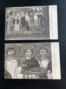 Vintage Kunst, Schnitzereien Mosaik Postkarten  - Bild 1 von 7