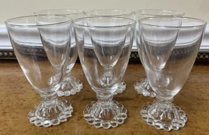 Juego de 6 copas de cóctel de licor burbuja transparente estilo MCM Anchor Hocking - Imagen 1 de 8