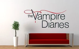 THE VAMPIRE DIARIES television bedroom wall sticker art decal mural 4 sizes - Picture 1 of 1