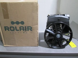 ROLAIR 1.5-3HP SINGLE STAGE AIR COMPRESSOR PUMP W/ FLYWHEEL PMP12MK103 NEW !!! - Picture 1 of 5