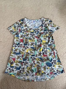 NEU Lularoe Disney Classic T Medium L Mickey Minnie Comic Strip Buch - Bild 1 von 3
