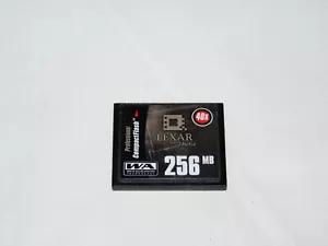 Lexar Media 40x 256MB CF Compact Flash Memory Card For DSLR Cameras - Picture 1 of 2