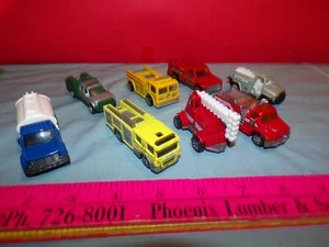 HOT WHEELS & MATCHBOX LOT OF 8 FIRE EATER TRUCK RESCUE TRUCKS JET FUEL & MORE*** - Picture 1 of 4