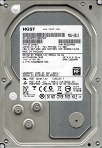 Hitachi HGST HDN724040ALE640 0F22408 3.5" SATA Hard Drive 4TB - Picture 1 of 1