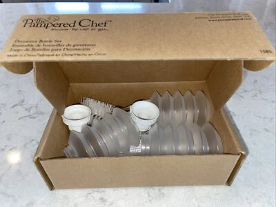 Pampered Chef 1585 Decorator Bottle Set/New In Box - Image 1 of 3