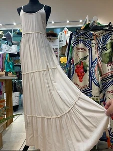 Maxi vestido 100% viscosa, hecho en Italia - Imagen 1 de 5