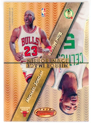 Michael Jordan, Ray Mercer, Gary Payton & Stephon Marbury 1998 Bowman's Best Mir - Image 1 of 2