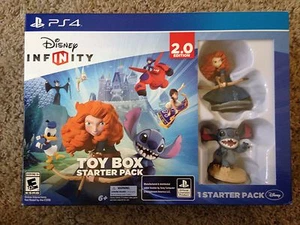 NEW Disney Infinity 2.0 Toy Box Starter Pack PS4 Kids Game Bundle *SEALED* - Picture 1 of 1