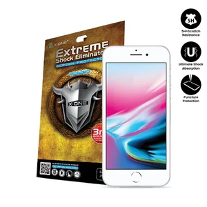 X-One Extreme Shock Eliminator The Ultimate Screen Protector For iPhone 8 Plus - Picture 1 of 9