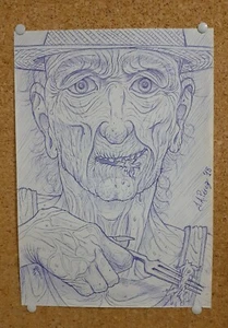 Kannibold - ball pen drawing / dibujo a bolígrafo - Imagen 1 de 6