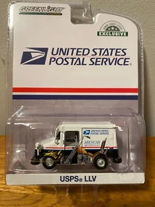 Greenlight Collectables USPS LLV American Motorcycles 1/64 Jeep New Blister-Pack - Picture 1 of 16