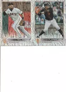 Foilboard 2022 Topps Factory Wilmer Flores 183/390 408 Gigantes de San Francisco LEER - Imagen 1 de 1
