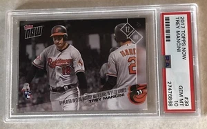 TREY MANCINI (RC) 2017 TOPPS NOW #39 PSA GRADED 10 GEM MINT - 5 HRs IN 10 GAMES - Picture 1 of 2