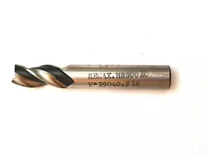 RIWAG SWISS Schaftfräser 11,72 mm HSS Co8 % Schaftdurchmesser 12 mm Mantel 3-flötig Nr82 - Bild 1 von 10