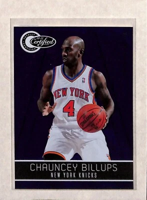 2010-11 Panini Totally Certified #66 Chauncey Billups /299 Totally Blue NM - Image 1 of 2