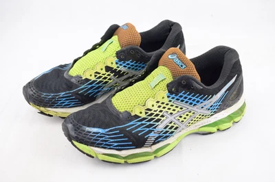 Asics Gel-Nimbus 17 Onyx White Flash Yellow EU 44 US 10 Laufschuh Herren T507N - Bild 1 von 4