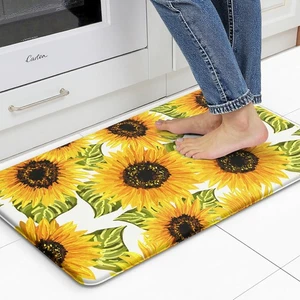 Kitchen Mats Sunflower Kitchen mats for Floor Anti Fatigue Mats for Kitchen F... - Bild 1 von 8