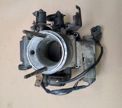 1991-1994 Nissan D21 picape de corpo rígido MT 2.4L corpo do acelerador conjunto TPS - Imagem 1 de 4