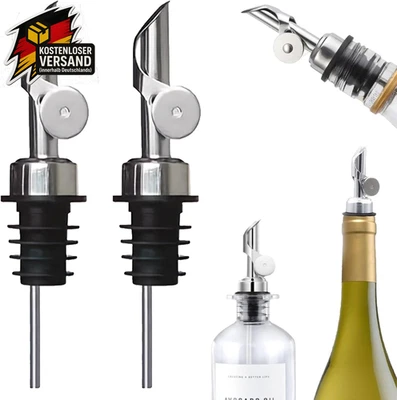 2 Stück Olivenöl Ausgießer,Ausgießer Für Ölflaschen,Flaschenausgießer,Ausgießer  - Bild 1 von 4