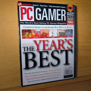 PC Gamer Magazine March 1998 The Year's Best NO LABEL - Picture 1 of 7