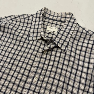 Club Monaco Shirt Mens Medium Multicolor Button Down Slim Fit Long Sleeve - Image 1 of 4