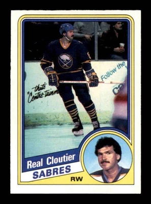 1984 O-Pee-Chee #19 Real Cloutier   NM/NM+ X3541908 - Image 1 of 3