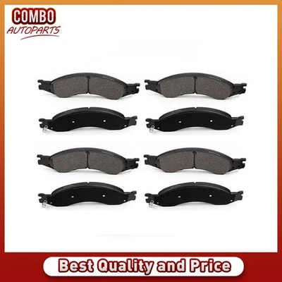 Front Rear Disc Brake Pad Set fits 2003-2009 Chevrolet C4500 Kodiak - Image 1 of 4