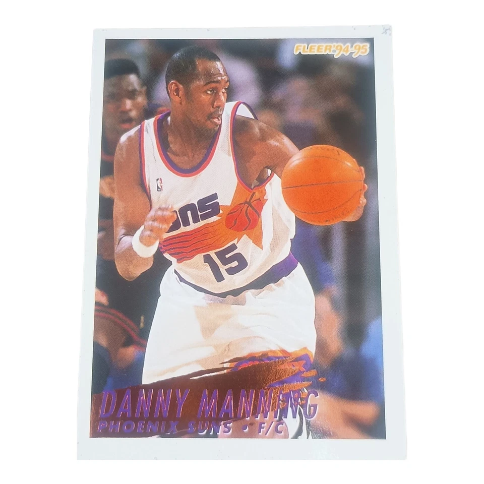 Tarjeta coleccionable Danny Manning #349 Phoenix Suns Fleer 1994-95 de la NBA Foto 1 de 3