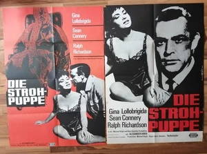 Die Strohpuppe - 2 verschiedene A1 EA United Artists Connery - Bild 1 von 1