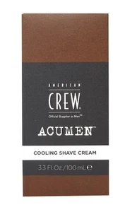 American Crew Acumen Cooling Shave Cream 3.3 Ounces - Picture 1 of 4