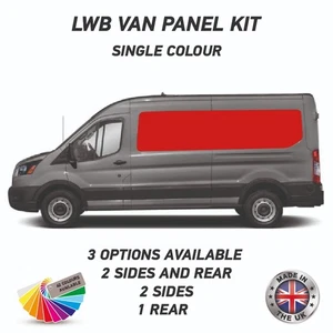 Lwb Van Panel Kit vinyl graphics motorhome campervan (42 Colours) SVPK4 - Picture 1 of 2