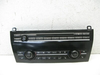 09-15 BMW F01 F02 740i 750Li RADIO HVAC CLIMATE CONTROL UNIT SWITCH PANEL OEM 10 - Image 1 of 4