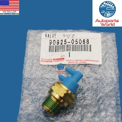 正品 原始设备制造商 丰田 CAMRY CELICA SUPRA 双金属真空开关阀 90925-05068 — 第 1/2 张图片