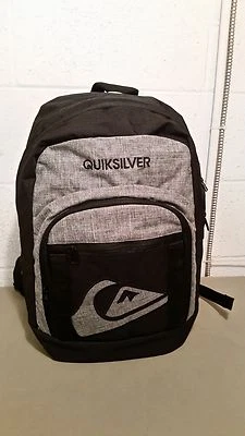 Mochila bolsa para libros Quiksilver New Deal para hombre nueva con etiquetas ~ venta al por menor $52.00 Foto 1 de 4