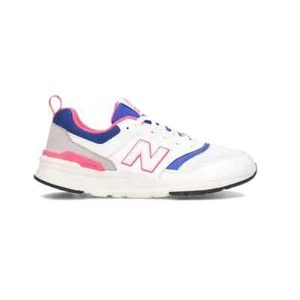Zapatos estilo de vida NEW BALANCE GR997HAJ GR997 Jr`s (medio) blanco/azul cuero/malla - Imagen 1 de 5