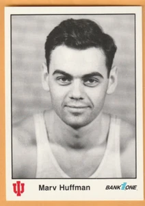 Tarjeta Marv Huffman Indiana Hoosiers 1987 #35 New Castle IN 11B - Imagen 1 de 2