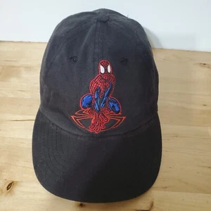 Vintage 2001 Marvel Comics Spider-Man One Size Adjustable Cap Hat 8" - Picture 1 of 13