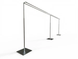 DOUBLE CROSSBAR ADJUSTABLE QUICK BACKDROP KIT 10FT x 20FT PIPE WITHOUT DRAPE - Picture 1 of 14