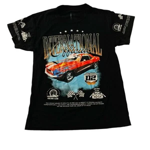 Camiseta gráfica hombre talla M negra - Imagen 1 de 3
