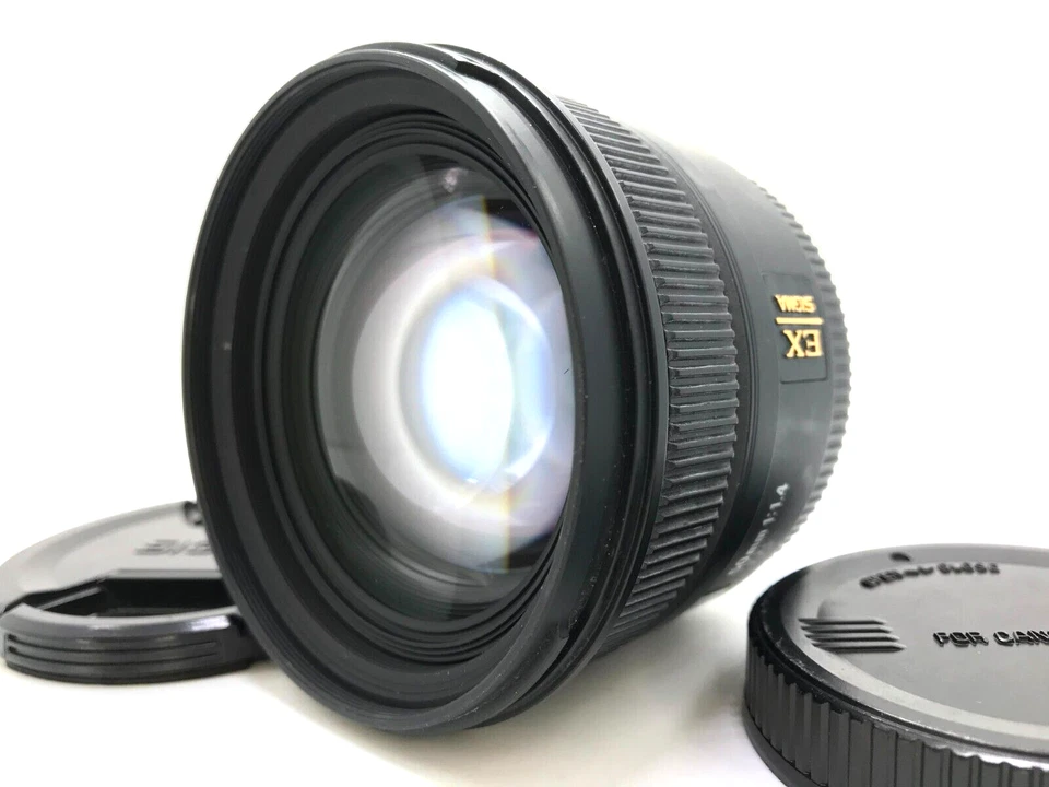 Sigma EX 50mm f/1.4 DG HSM AF Lens For Canon EF From Japan  [Top Mint] - Image 1 of 4