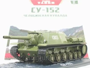 1:43 SU 152 sowjetisch Haubitze Modimio #17 Panzer Tank howitzer WWII Militär   - Picture 1 of 3