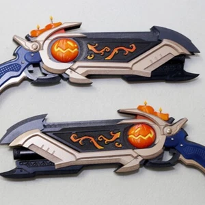 Overwatch Reaper Death God Hellfire Shotgun Halloween Cosplay Weapon PVC Props - Picture 1 of 9