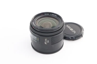 MINOLTA AF 24mm F/2.8 22 Wide Angle AF Lens from Japan (f03482) - Image 1 of 4