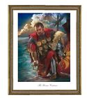 Jesus Fine Art Print 40x50 cm "The Roman Centurion" mit Rahmen by Nathan Greene