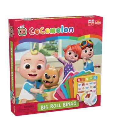 CoComelon Big Roll Bingo Game - 2 to 6 Players - Age 4+ - NEW - FREE UK P&P - Image 1 of 3