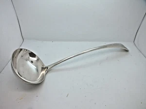 Heavy Victorian Silver Plated Punch Ladle by Roberts & Beck of Sheffield c1880 - Picture 1 of 5