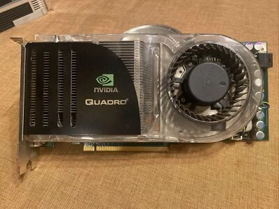 NVIDIA QuadroFX 4600 Quadro FX 768MB GDDR3 PCIe Video Graphics Card DVI S-VIDEO - Image 1 of 4