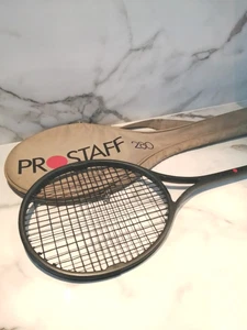 Vintage Wilson Pro Staff 280 Graphite Squash Racquet With Cover needs new grip. - Bild 1 von 18