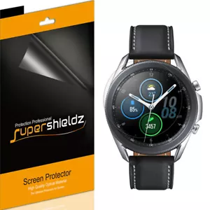 6X Supershieldz Clear Screen Protector Saver for Samsung Galaxy Watch 3 (45mm) - Picture 1 of 2