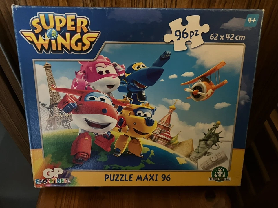 Puzzle Super-Wing 96 pezzi - Giochi Preziosi - Immagine 1 di 1